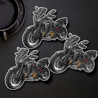 Honda CRF1100L Africa Twin 2020-23 Inspired Stickers - Set of 3 Motorcycle Decals