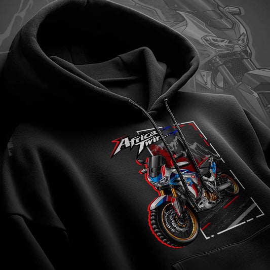 Honda CRF1100L Africa Twin ADV Sports 2020-24 Inspired Hoodie - Motorcycle Sweatshirt