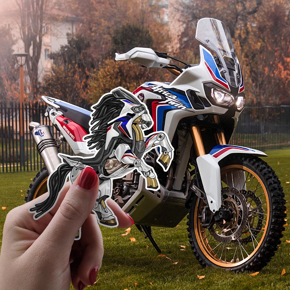 Honda CRF1000L Africa Twin 2016-19 Inspired Stickers - Set of 3 Motorcycle Decals