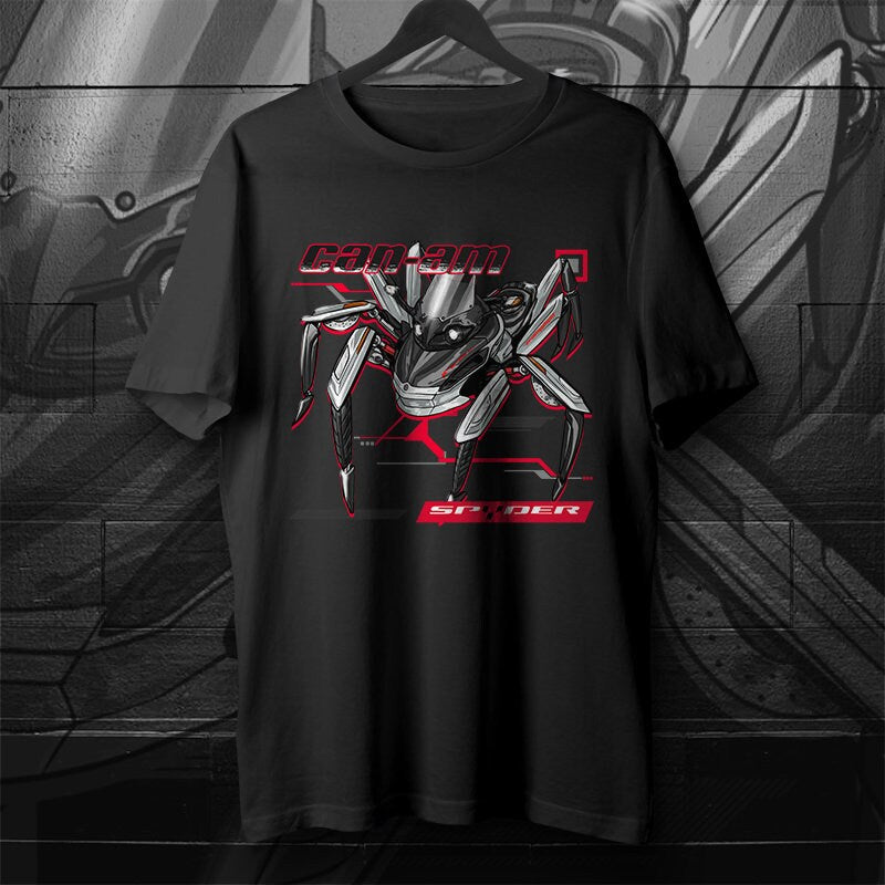 Can-Am Spyder RS 2014-16 T-Shirt - Motorcycle Tee Shirt for Riders