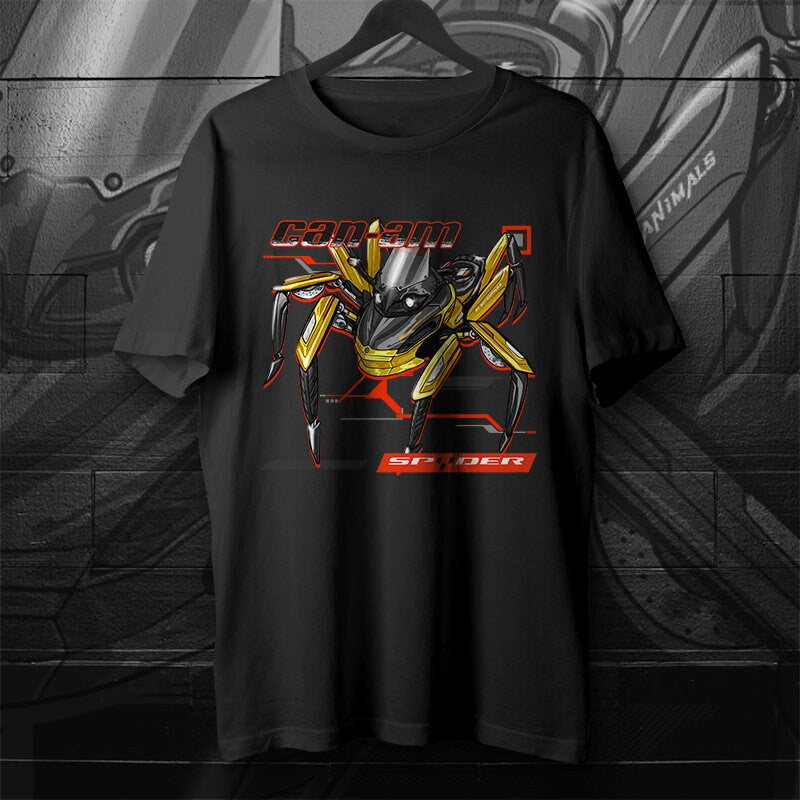Can-Am Spyder RS 2014-16 T-Shirt - Motorcycle Tee Shirt for Riders