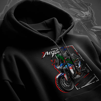 Honda CRF1100L Africa Twin 2024 Inspired Hoodie - Motorcycle Sweatshirt