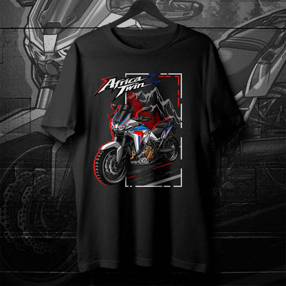 Honda CRF1100L Africa Twin 2020-23 Inspired T-Shirt - Motorcycle Tee Shirt