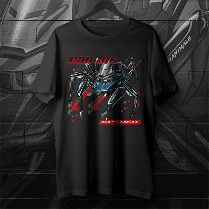 Can-Am Spyder RT 2020-24 T-Shirt - Motorcycle Tee Shirt for Riders