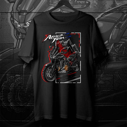 Honda CRF1100L Africa Twin 2020-23 Inspired T-Shirt - Motorcycle Tee Shirt