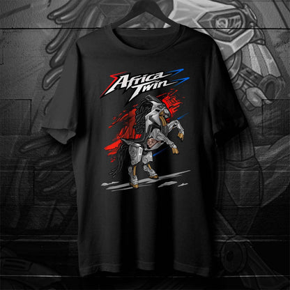 Honda CRF1000L Africa Twin 2016-19 Inspired T-Shirt - ADV Motorcycle Tee Shirt