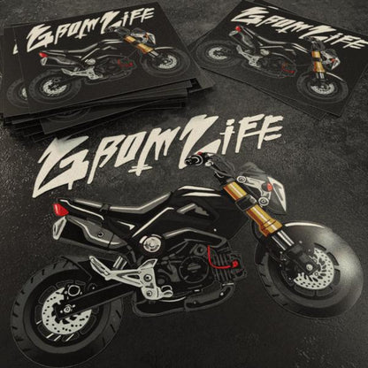Honda Grom 2013-15 Stickers - Set of 3 Motorcycle Decals