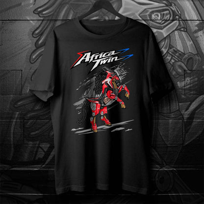 Honda CRF1000L Africa Twin 2016-19 Inspired T-Shirt - ADV Motorcycle Tee Shirt