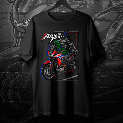 Honda CRF1100L Africa Twin 2024 Inspired T-Shirt - Motorcycle Tee Shirt