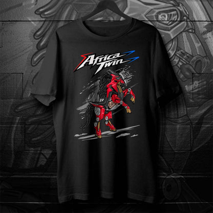 Honda CRF1000L Africa Twin 2016-19 Inspired T-Shirt - ADV Motorcycle Tee Shirt