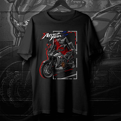 Honda CRF1100L Africa Twin 2024 Inspired T-Shirt - Motorcycle Tee Shirt