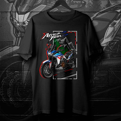 Honda CRF1100L Africa Twin 2024 Inspired T-Shirt - Motorcycle Tee Shirt