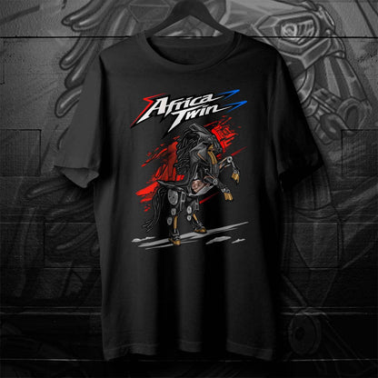 Honda CRF1000L Africa Twin 2016-19 Inspired T-Shirt - ADV Motorcycle Tee Shirt