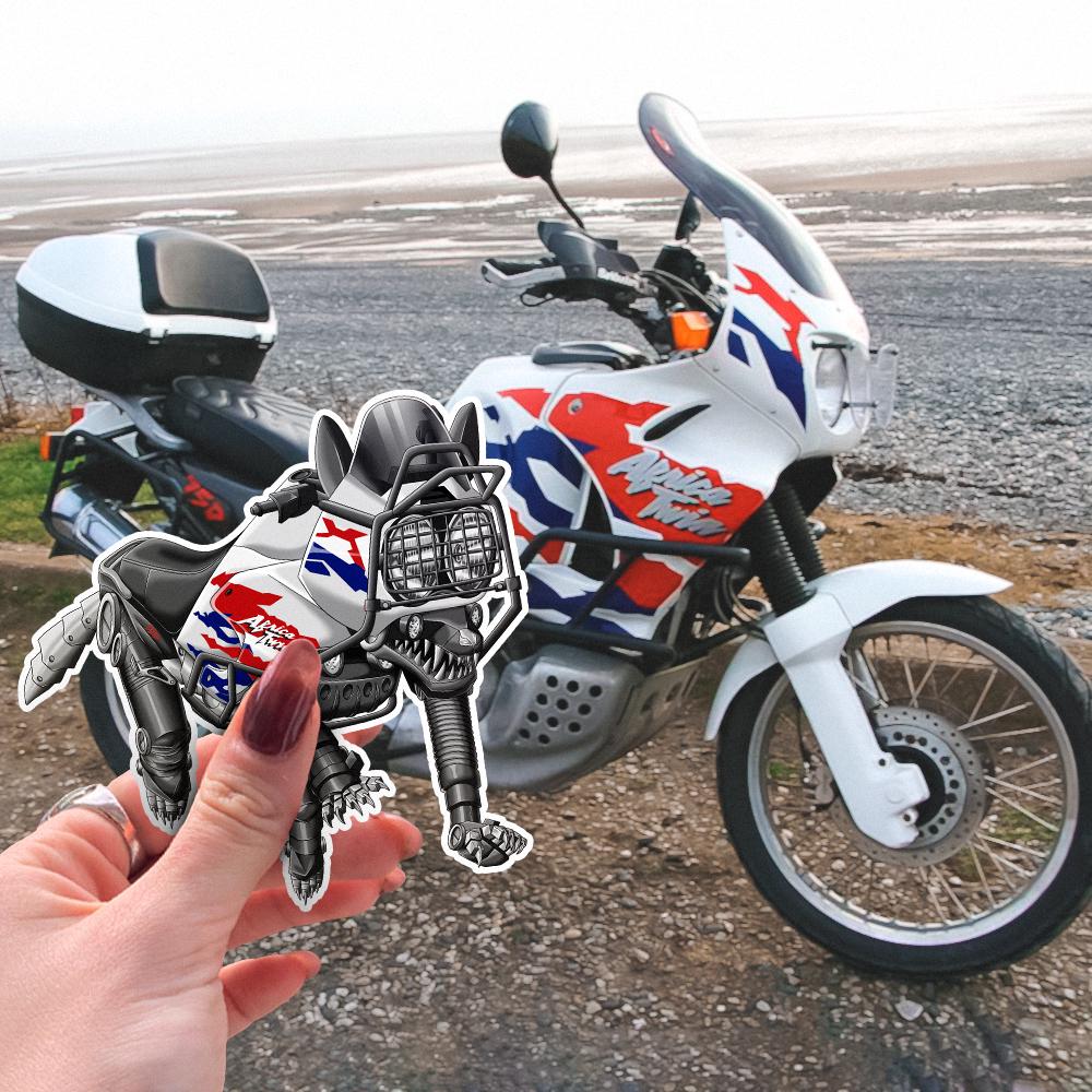 Honda Afriсa Twin XRV75O Inspired Stickers - Set of 3 ADV Motorcycle Decals
