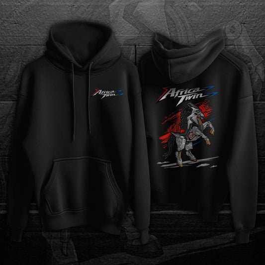 Honda CRF1000L Africa Twin 2016-19 Inspired Hoodie - ADV Motorcycle Sweatshirt