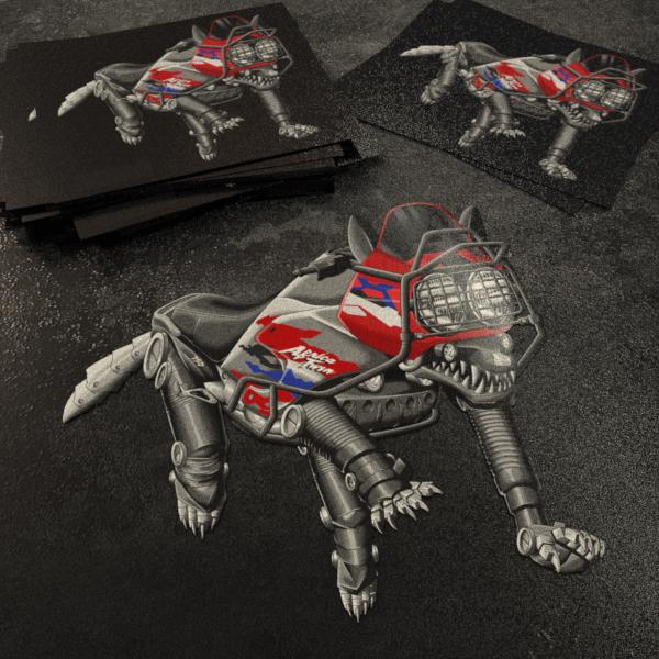 Honda Afriсa Twin XRV75O Inspired Stickers - Set of 3 ADV Motorcycle Decals