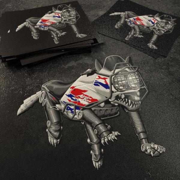 Honda Afriсa Twin XRV75O Inspired Stickers - Set of 3 ADV Motorcycle Decals