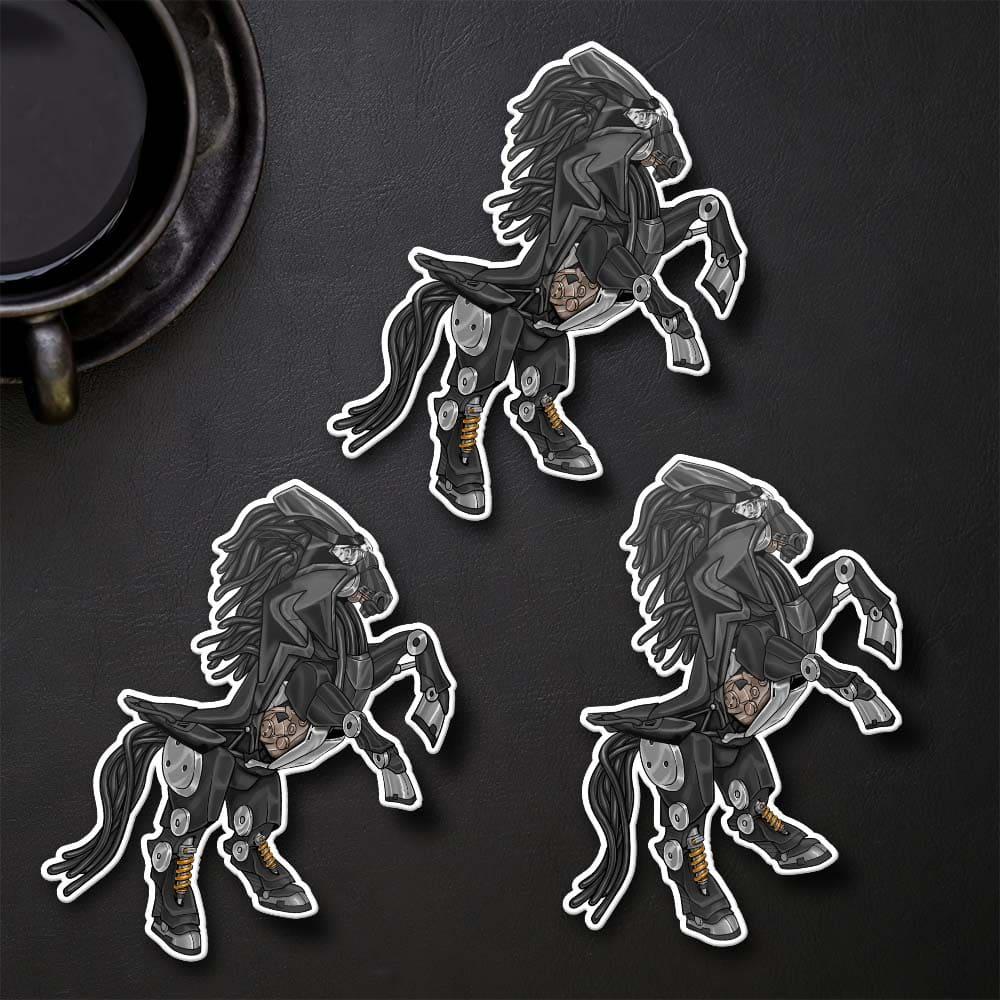 Honda CRF1100L Africa Twin 2022-24 Inspired Stickers - Set of 3 Motorcycle Decals