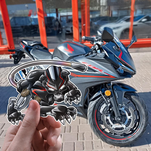 Honda CBR 500R Inspired Stickers - Set of 3 Motorcycle Decals