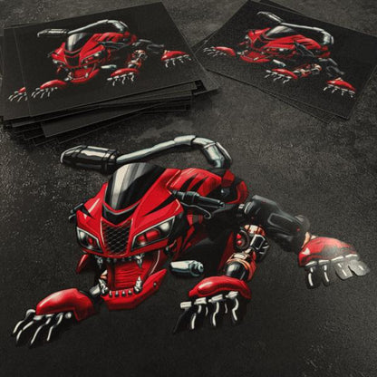 Honda CBR 600RR Inspired Stickers - Set of 3 Motorcycle Decals