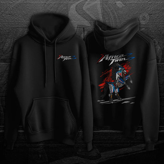 Honda CRF1100L Africa Twin 2022-24 Inspired Hoodie - ADV Motorcycle Sweatshirt