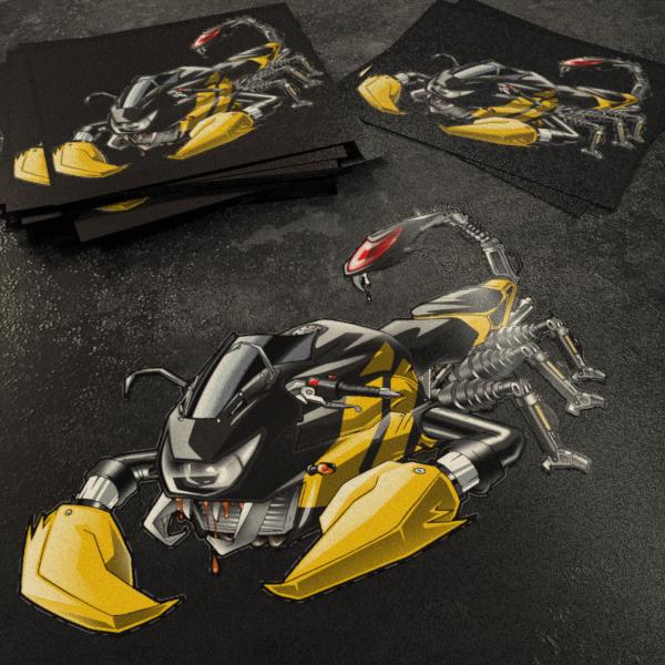 Honda CBR 929RR Inspired Stickers - Set of 3 Motorcycle Decals