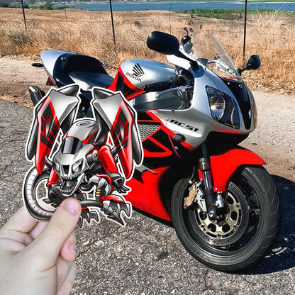 Honda RC51 RVT1000R Inspired Stickers - Set of 3 Motorcycle Decals