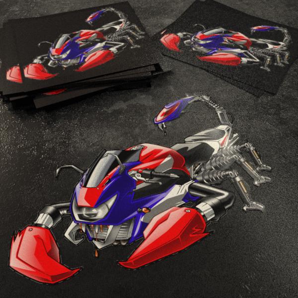 Honda CBR 929RR Inspired Stickers - Set of 3 Motorcycle Decals