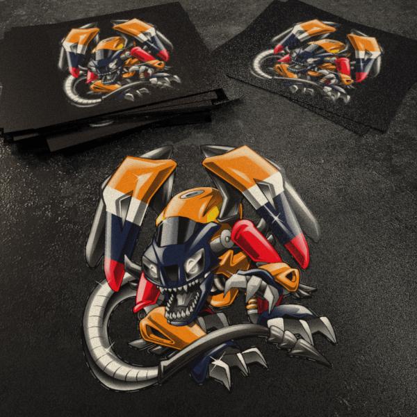 Honda RC51 RVT1000R Inspired Stickers - Set of 3 Motorcycle Decals