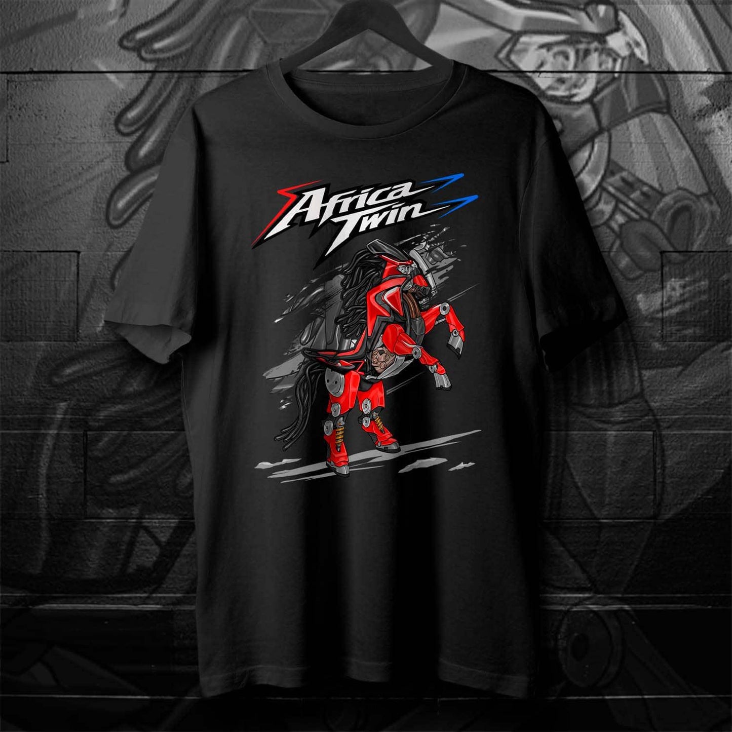 Honda CRF1100L Africa Twin 2020-22 Inspired T-Shirt - Motorcycle Tee Shirt