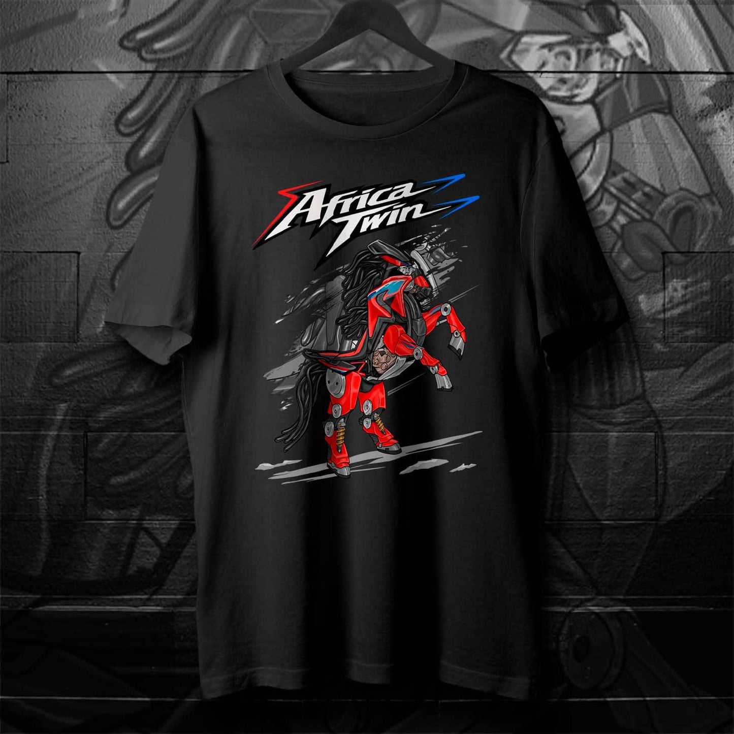 Honda CRF1100L Africa Twin 2022-24 Inspired T-Shirt - ADV Motorcycle Tee Shirt