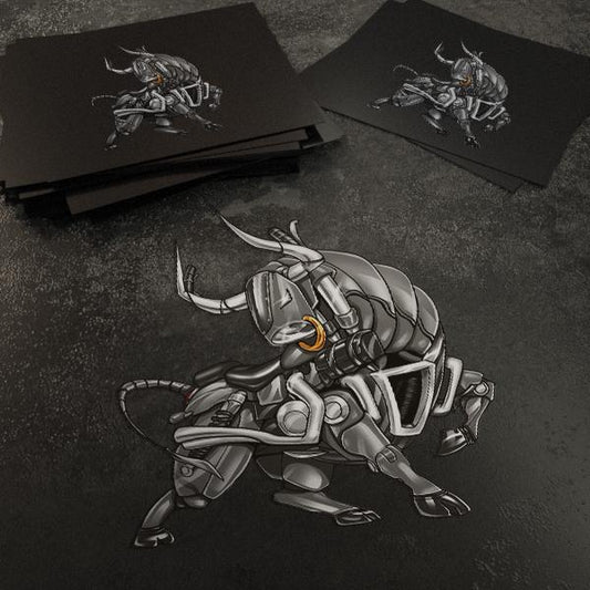 Honda VTX1800 Inspired Stickers - Set of 3 Motorcycle Decals