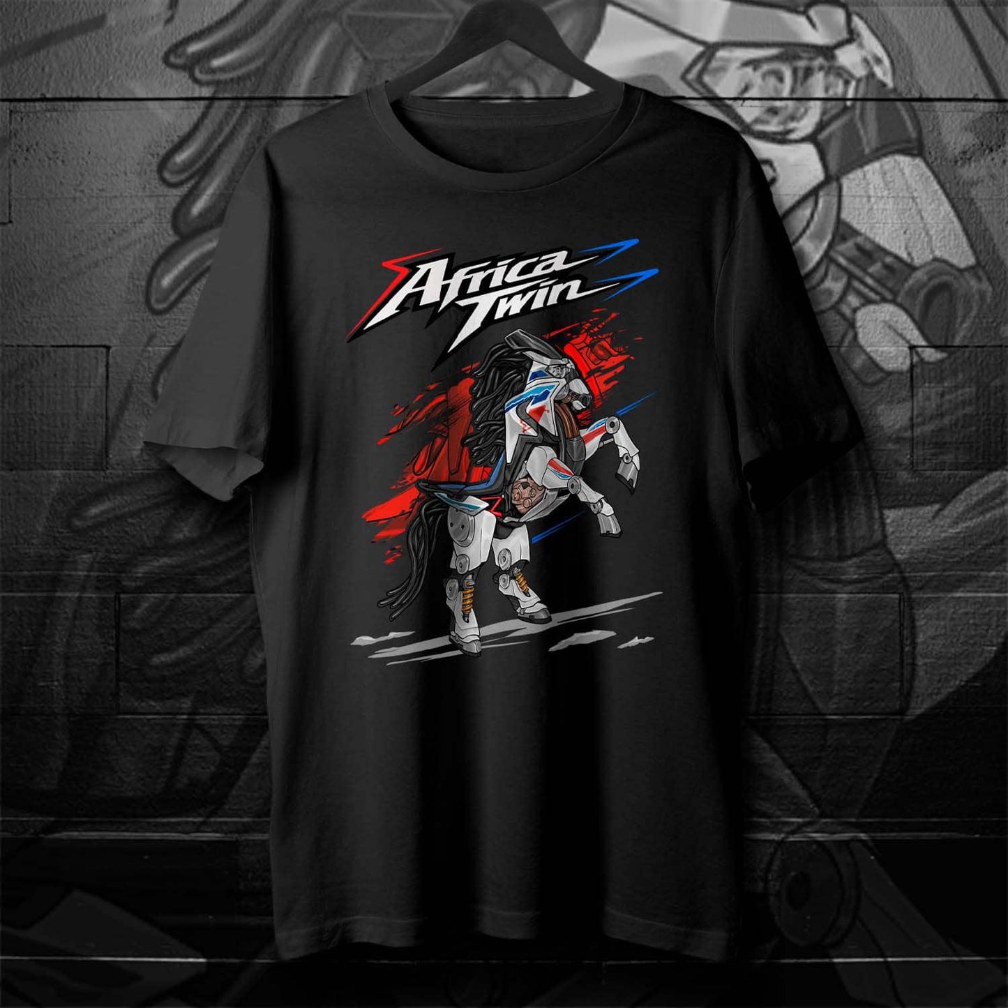 Honda CRF1100L Africa Twin 2022-24 Inspired T-Shirt - ADV Motorcycle Tee Shirt