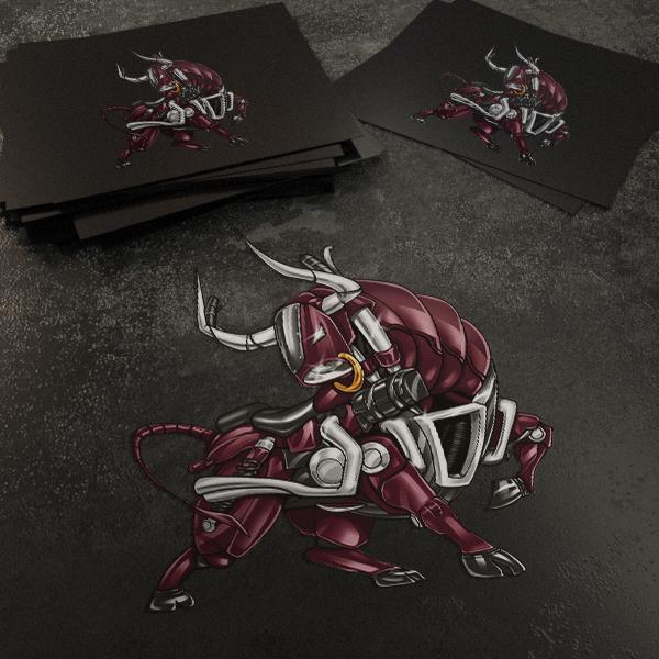 Honda VTX1800 Inspired Stickers - Set of 3 Motorcycle Decals