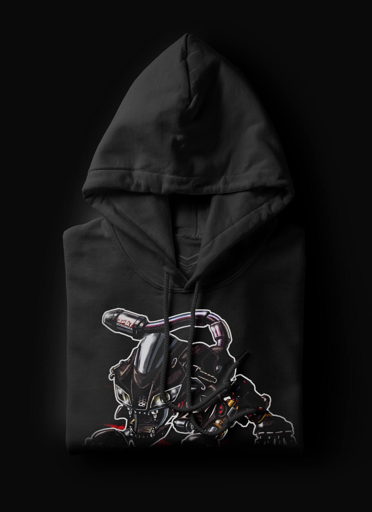 Honda CBR 600RR Inspired Hoodie - Motorcycle Sweatshirt