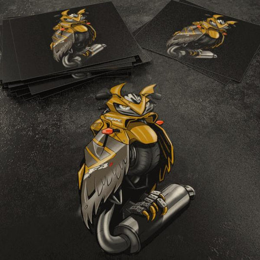 Honda CBR600 F4i Inspired Stickers - Set of 3 Motorcycle Decals