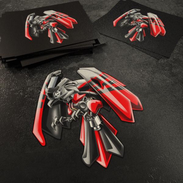 Honda RC51 RVT1000R Inspired Stickers - Set of 3 Motorcycle Decals