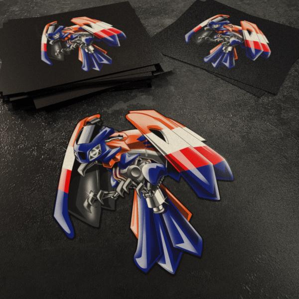 Honda RC51 RVT1000R Inspired Stickers - Set of 3 Motorcycle Decals