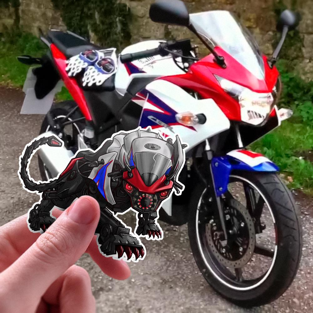 Honda CBR 150RR Inspired Stickers - Set of 3 Motorcycle Decals