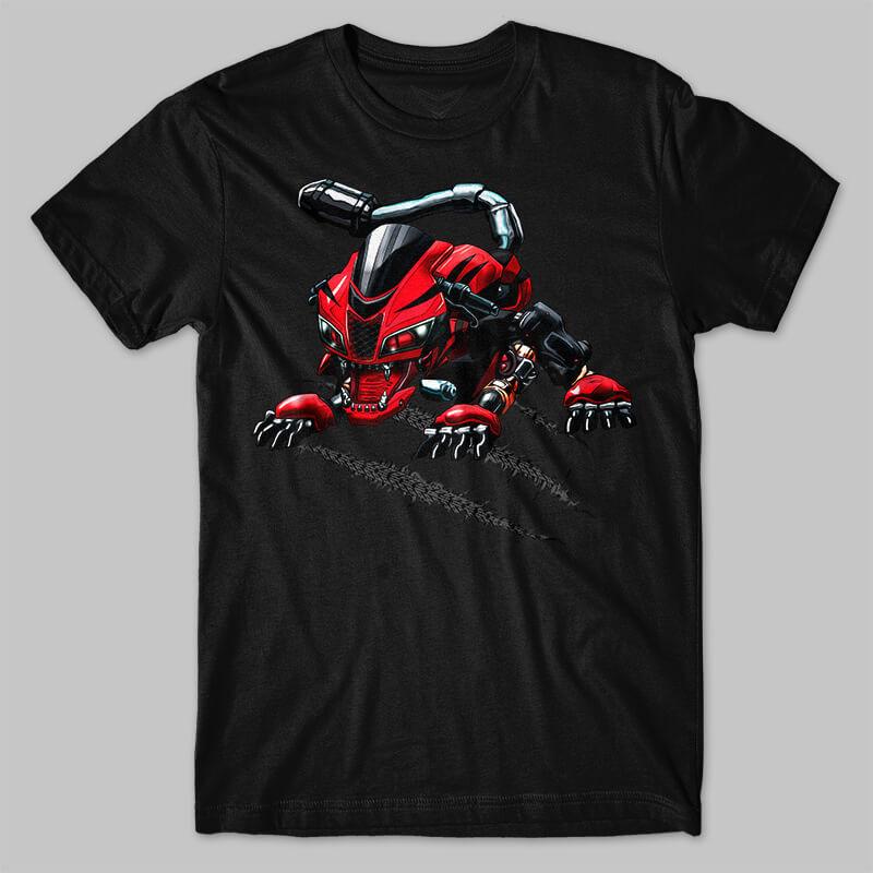 Honda CBR 600RR Inspired T-Shirt - Motorcycle Tee Shirt