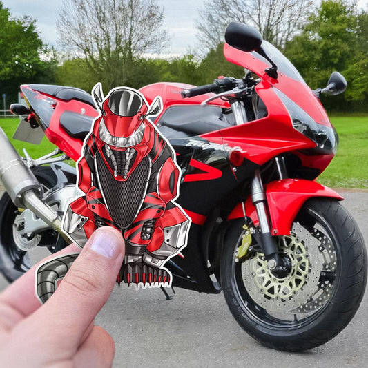 Honda CBR 954RR Inspired Stickers - Set of 3 Motorcycle Decals