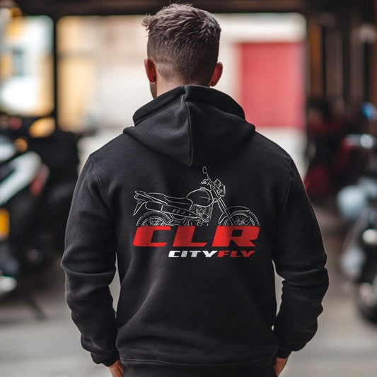 Honda CLR CityFly Inspired Hoodie - Motorcycle Sweatshirt