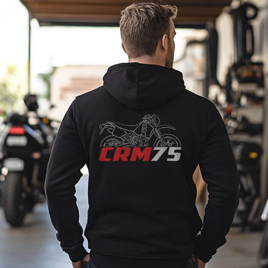 Honda CRM75R Inspired Hoodie - Motorcycle Sweatshirt