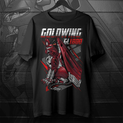 Honda GL1800 Gold Wing Inspired T-Shirt - Motorcycle Tee Shirt