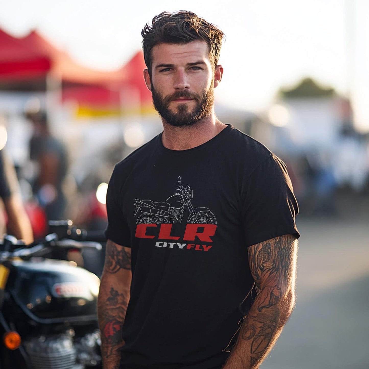 Honda CLR CityFly Inspired T-Shirt - Motorcycle Tee Shirt