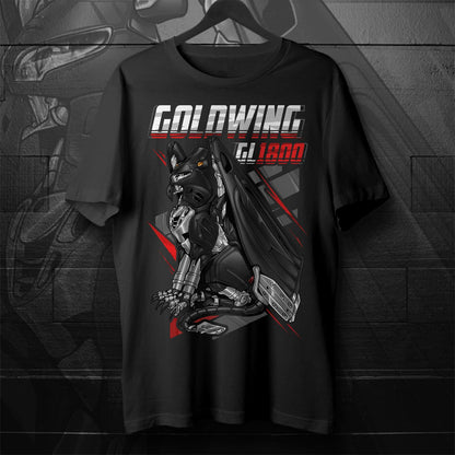 Honda GL1800 Gold Wing Inspired T-Shirt - Motorcycle Tee Shirt