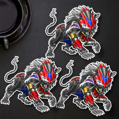Honda CBR 1000RR 2010-11 Inspired Stickers - Set of 3 Motorcycle Decals