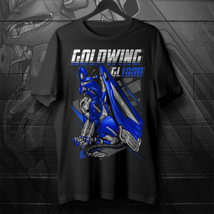 Honda GL1800 Gold Wing Inspired T-Shirt - Motorcycle Tee Shirt