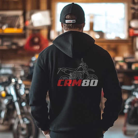 Honda CRM80 Inspired Hoodie - Motorcycle Sweatshirt