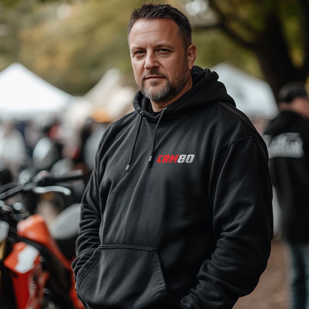 Honda CRM80 Inspired Hoodie - Motorcycle Sweatshirt